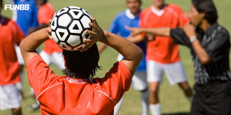 Những loại kèo ném biên thường gặp